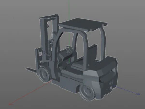 forklift 3D Model