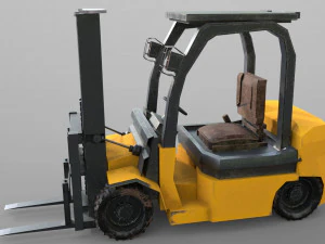 forklift 3D Model