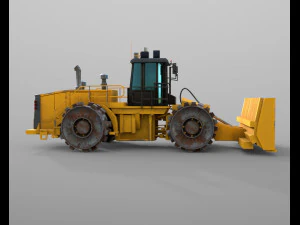 land compacter 3D Model