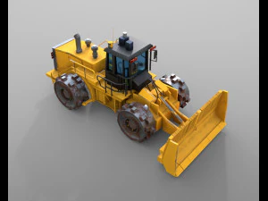 land compacter 3D Model