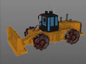 land compacter 3D Model
