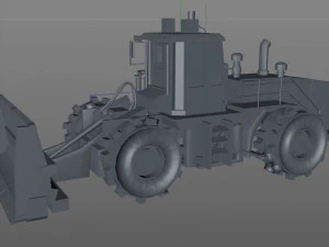 land compacter 3D Model