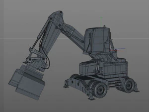 manutentionnaire Modèle 3D