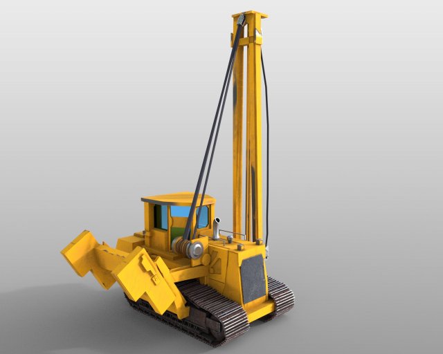 pipe layer 3D Модель .c4d .max .obj .3ds .fbx .stl .blend 