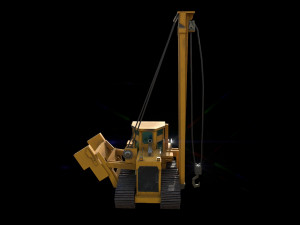 pipe layer 3D Модель
