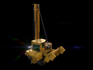 pipe layer 3D Модель