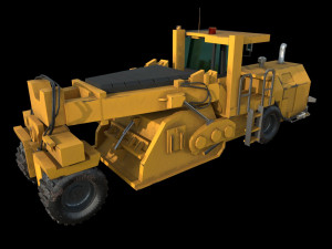 road re claimer 3D 모델
