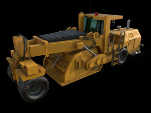 road re claimer 3D 모델