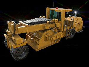 road re claimer 3D 모델