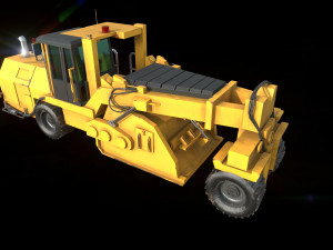 road re claimer 3D 모델