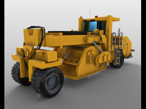 road re claimer 3D 모델
