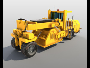 road re claimer 3D 모델