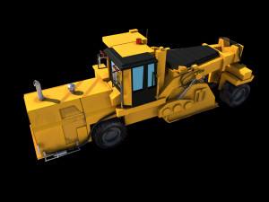 road re claimer 3D 모델