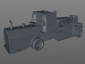 road re claimer 3D 모델