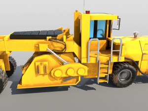 road re claimer 3D 모델