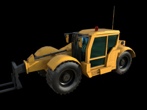 tele handler vehicle 3D Модель