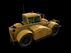 tele handler vehicle 3D Model