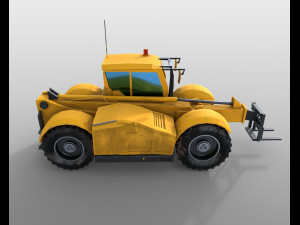 tele handler vehicle 3D Модель