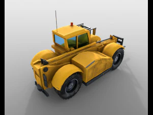 tele handler vehicle 3D Model