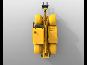 tele handler vehicle 3D Model