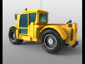 tele handler vehicle 3D Модель