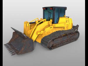 track loader 3Dモデル