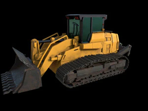 caricatore di binari Modello 3D