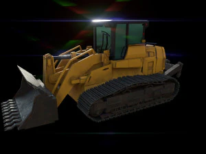 caricatore di binari Modello 3D