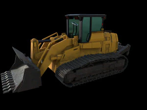 caricatore di binari Modello 3D