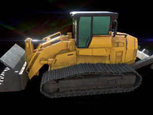 caricatore di binari Modello 3D