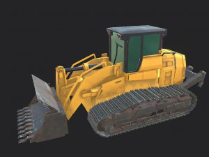 caricatore di binari Modello 3D