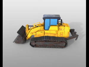 caricatore di binari Modello 3D