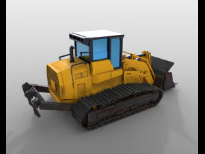 caricatore di binari Modello 3D