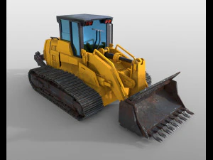 caricatore di binari Modello 3D