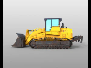 caricatore di binari Modello 3D