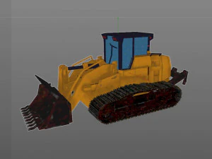 caricatore di binari Modello 3D