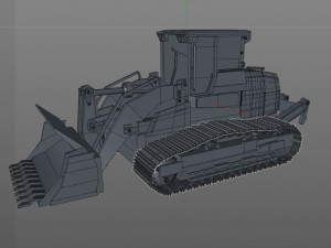track loader 3D Model