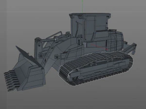 caricatore di binari Modello 3D