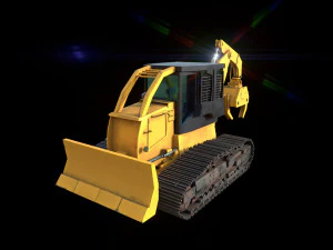 track skidder 3D Model