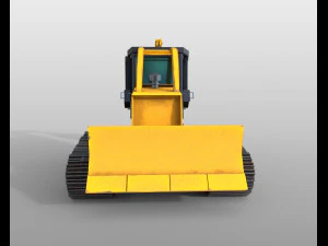 track skidder 3D Model