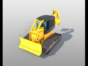 track skidder 3D Model