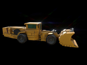 underground mining haul 3D Model