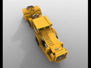 underground mining haul 3D Model