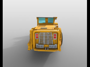 underground mining haul 3D Model