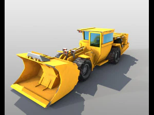 underground mining haul 3D Model