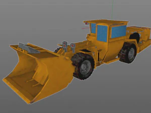 underground mining haul 3D Model