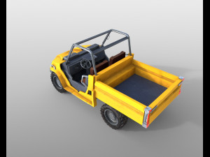utility vehicle 3Dモデル