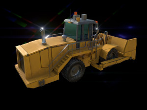 wheel dozer Modelo 3D