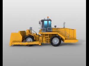 wheel dozer Modelo 3D