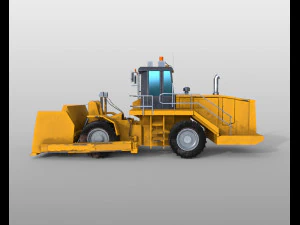 wheel dozer 3D Model